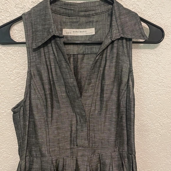 Zara Basic linen dress - Picture 2 of 9